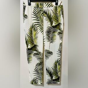 H&M Leaf Print Pants NWOT